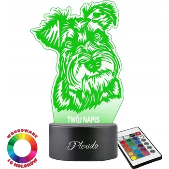 Lampička Noční lampa Plexido vícebarevná