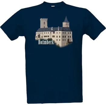 Pánská móda Tričko s potiskem Rožmberk pánské
