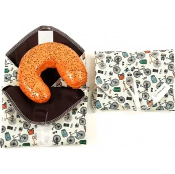 Svačinový box Green Smile Svačinový ubrousek - Retro kola