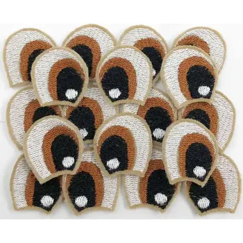 Vyšívané oči 2cm Disney Hnědé (Očka Disney Hnědá)