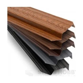 Plechová plotovka Sicuro oblá - grafit RAL 7024 lesk