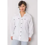 RUE PARIS Dámská košile s kapsami bílá Velikost: M