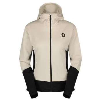 SCOTT mikina na zip Defined Mid Zip 2024/2025 Bílá M Dámské