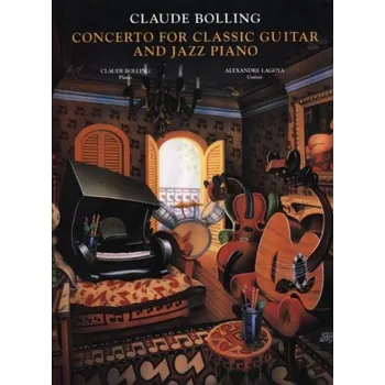 Claude Bolling: Concerto for Classic Guitar and Jazz Piano (noty kytaru, klavír)