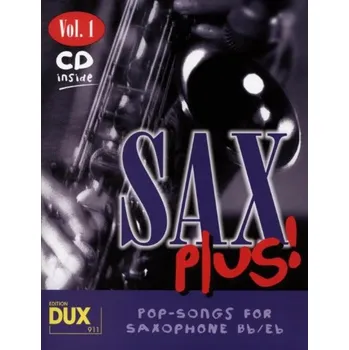 Sax Plus! Vol. 1 (noty na alt/tenorsaxofon)(+audio)