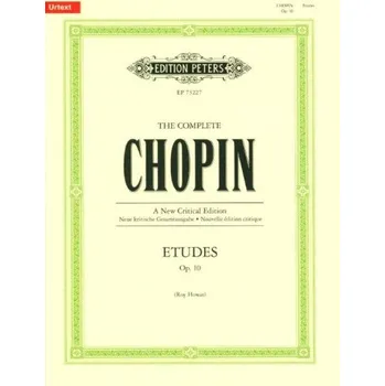 Frédéric Chopin: Etudes Op. 10 (noty na klavír)