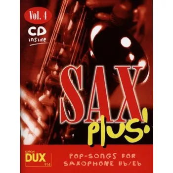 Sax Plus! Vol. 4 (noty na alt/tenorsaxofon)(+audio)