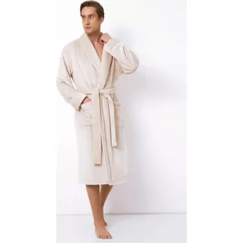 Pánský župan Henry/01 - pánský župan Aruelle, 2XL, latte