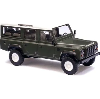 Modelová železnice H0 - Land Rover Defender »Zelená« / BUSCH 50301