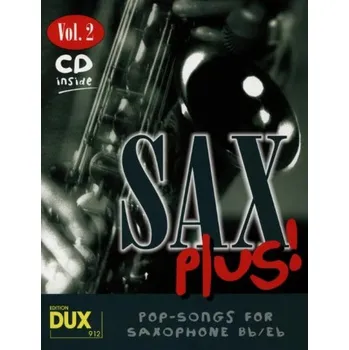 Sax Plus! Vol. 2 (noty na alt/tenorsaxofon)(+audio)