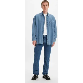 Pánská móda Džíny Levis Stonewash 1059967 32W R