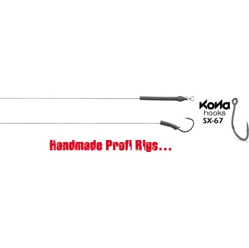 Rybářský háček Uni Cat návazec Curved Point Gripper Rig SX-67 3/0