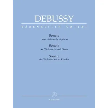 Claude Debussy: Sonata (noty na violoncello, klavír)