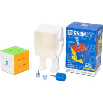 Hlavolam Kostka 3x3x3 MoYu RS3M V5 Duální systém + krabička robot