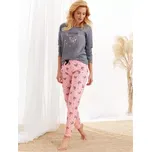 Dámské pyžamo Taro Mela, 3XL, graphite