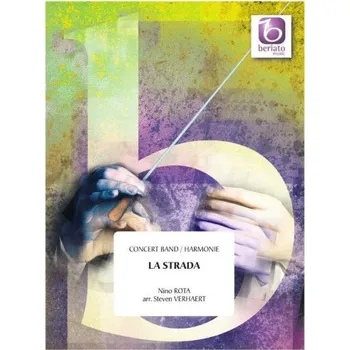 Nino Rota: La Strada (noty pro žesťový dechový orchestr, party, partitura)