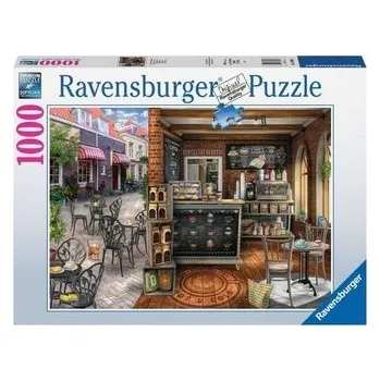 Puzzle 1000 Urocza Kawiarnia (pl, 2000, Ravensburger)