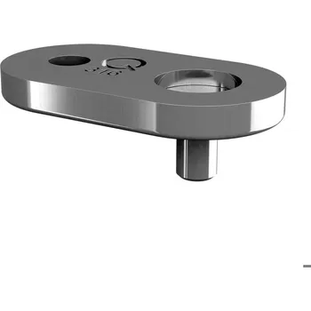 Zábradlí Offset deska pro připojení madel Offset deska pro připojení madel, pro trubku O48,3 mm, vč. šroubů, nerez. ocel 304, kartáčovaná