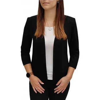 Dámské sako Sako Sabatti černé bez zapínání Velikosti Sabatti: 42