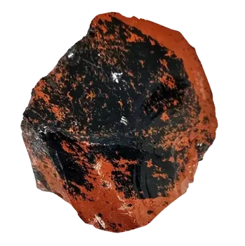 Přírodní kámen Mahagonový obsidián (moka), přírodní blok 1,6 kg – ochranný kámen z Mexika