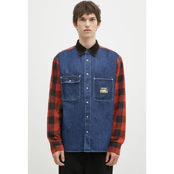 Pánská košile Košile Human Made Scout Shirt, L, modrá, 55X