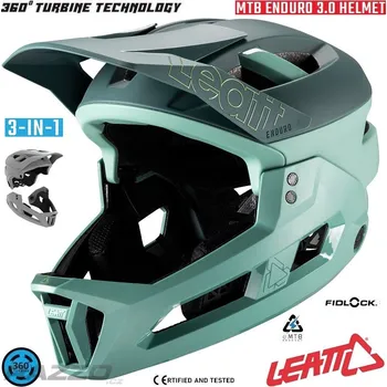 MTB helma LEATT MTB Enduro 3.0 V25 Pistachio L
