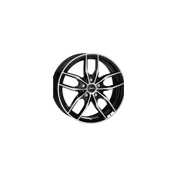Disk AUTEC BAVARIS VW 7,5x18 5x112 ET51.00 černá lesklá + leštění