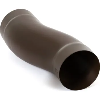 okap Odskok pro okapový svod EVROMAT 100 mm pozinkovaný lakovaný RAL 8017 hnědý