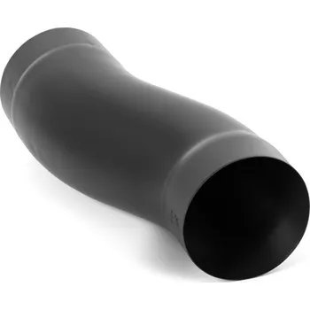 okap Odskok pro okapový svod EVROMAT 100 mm pozinkovaný lakovaný RAL 9005 černý