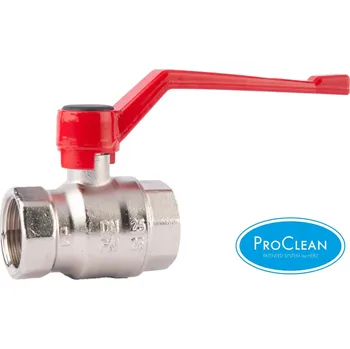 Ventil Herz Kulový kohout HERZCULES, připojení F/F ovládání páka Silumin Dimenze: DN20