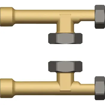 Příslušenství k čerpadlu Herz Přípojovací čerpadlová sada z měděného potrubí, 1 pár s připojovacími maticemi G 1 pro čerpadla #3F53225: Přípojovací čerpadlová sada z měděného potrubí, 1 pár s připojovacími maticemi G 1 pro čerpadla