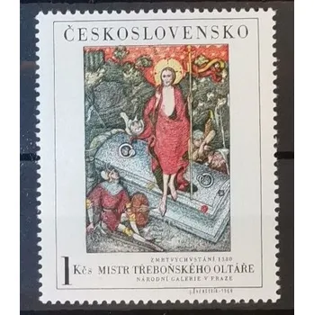 Sběratelství Známka ČSR, 1Kčs, Pof.1799**