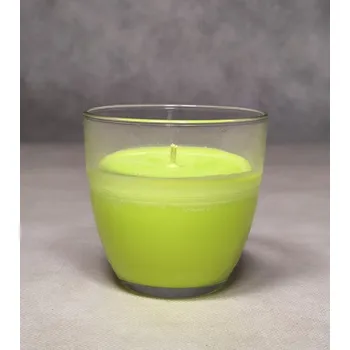 Svíčka Fajnpocit sojová svíčka ve skle Limetka a zázvor