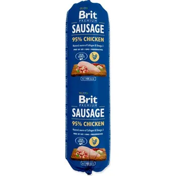 Brit Sausage Chicken 800 g Výhodné balení 12 kusů
