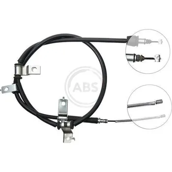 Lanko parkovací brzdy Tažné lanko, parkovací brzda A.B.S. K15368
