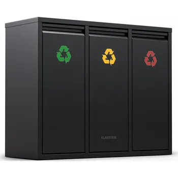 Odpadkový koš Klarstein Ordnungshüter 3, odpadkový koš, 45 litrů (10045283)