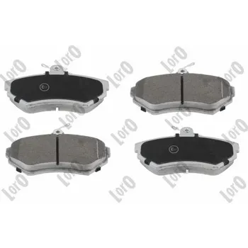 Brzdová destička Sada brzdových destiček, vždy 4 kusy v sadě ABAKUS 231-01-101