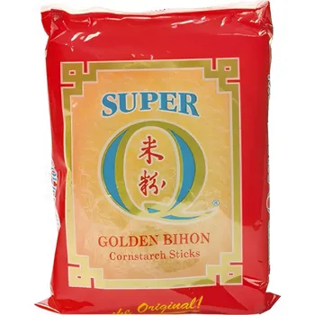 Super Q Brand Kukuřičné nudle Bihon Golden 227 g