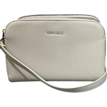 David Jones dámská crossbody kabelka světle šedá CM6793F grey