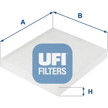 Ventilátor topení a klimatizace Filtr, vzduch v interiéru UFI 53.243.00