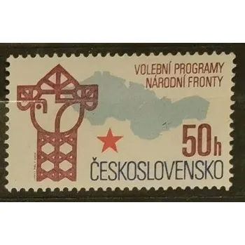 Sběratelství Známka ČSR, 50h, Pof.2740**
