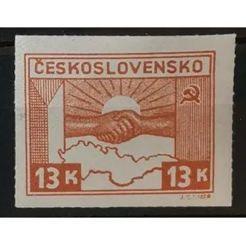Sběratelství Známka ČSR, 13 K, Pof.358**