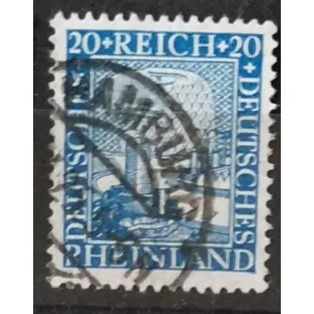 Sběratelství Známka Německo, Reich, 20Pfg., Mi.374#