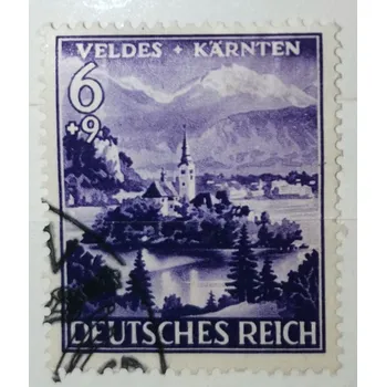 Sběratelství Známka Německo, Reich, 6+9&nbsp;Pfg., Mi.807#