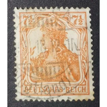 Sběratelství Známka Německo, Reich, 7½Pfg., Mi.99#