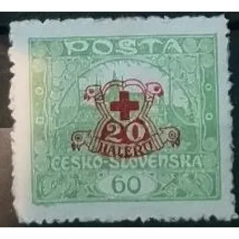 Sběratelství Známka ČSR, 60+20h, Pof.171*