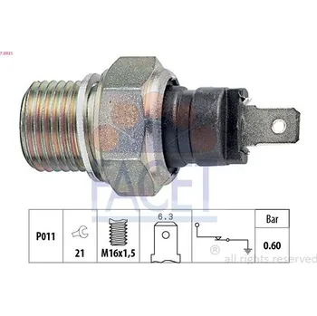 Olejový tlakový spínač FACET 7.0021