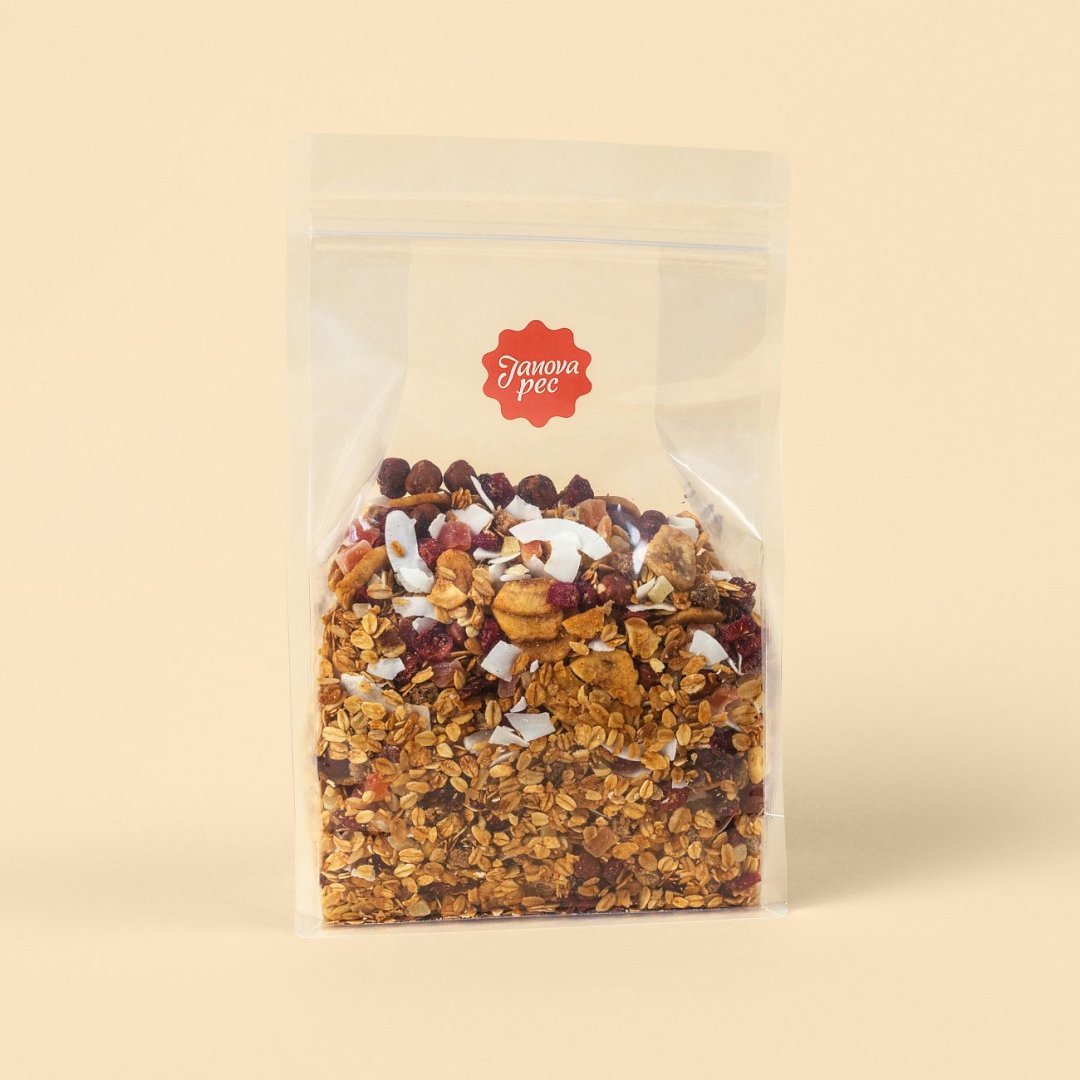 Janova pec Ovocné pečené müsli 1000 g
