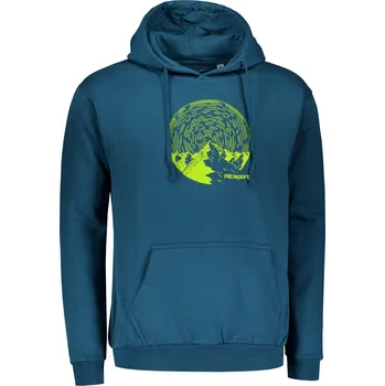 Pánská mikina Pánská mikina ALTISPORT ALM172JN796 PETROLEJOVÁ 5XL