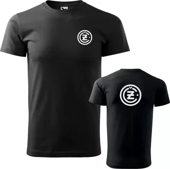 Pánské tričko Tričko ČZ Čezeta 2T - černá / 3XL / bílá